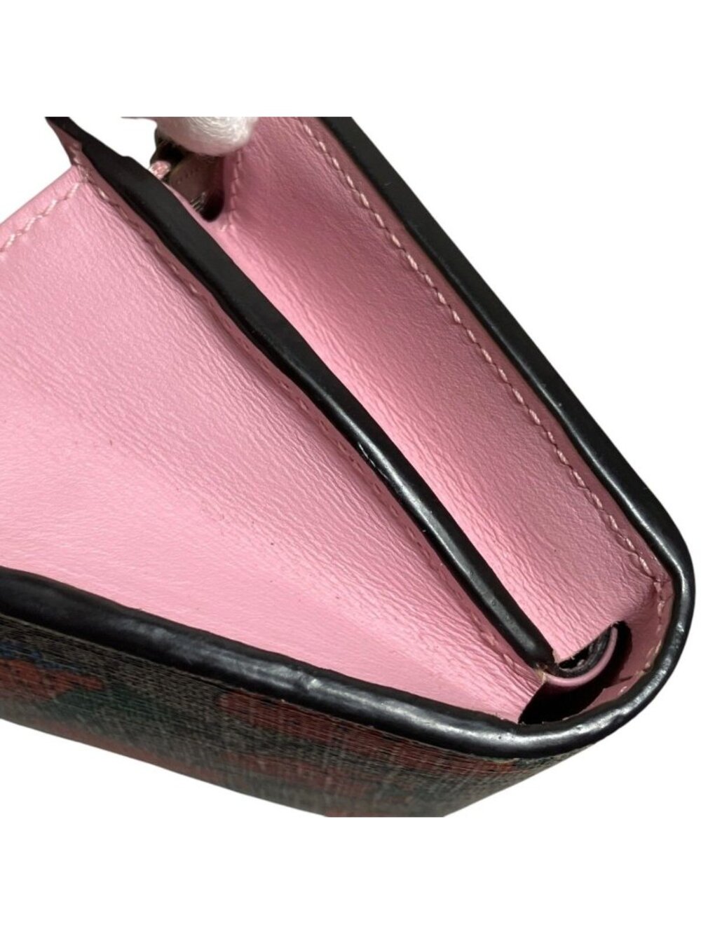 Gucci Strawberry GG Supreme Bifold Wallet Leather - Picture 7 of 9